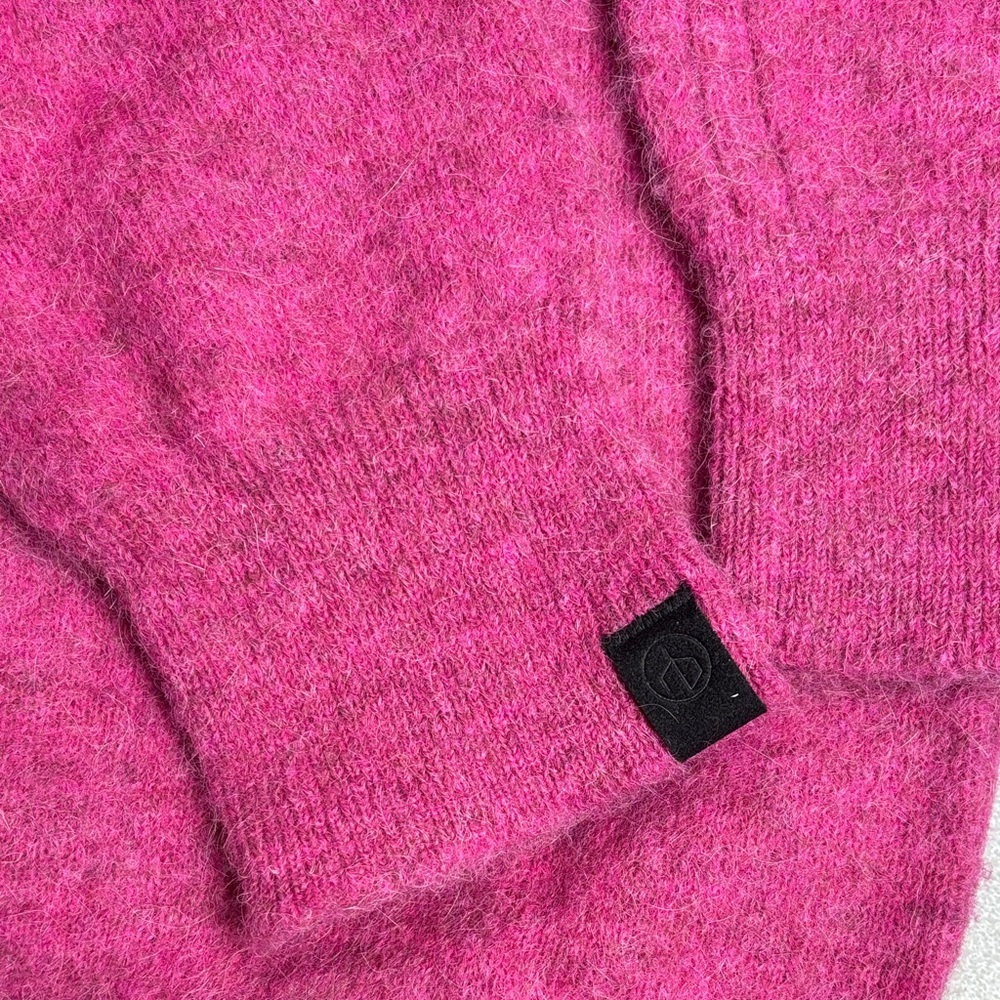 rag & bone - Arnie Alpaca-Blend Sweater - Pink - Picture 8 of 8
